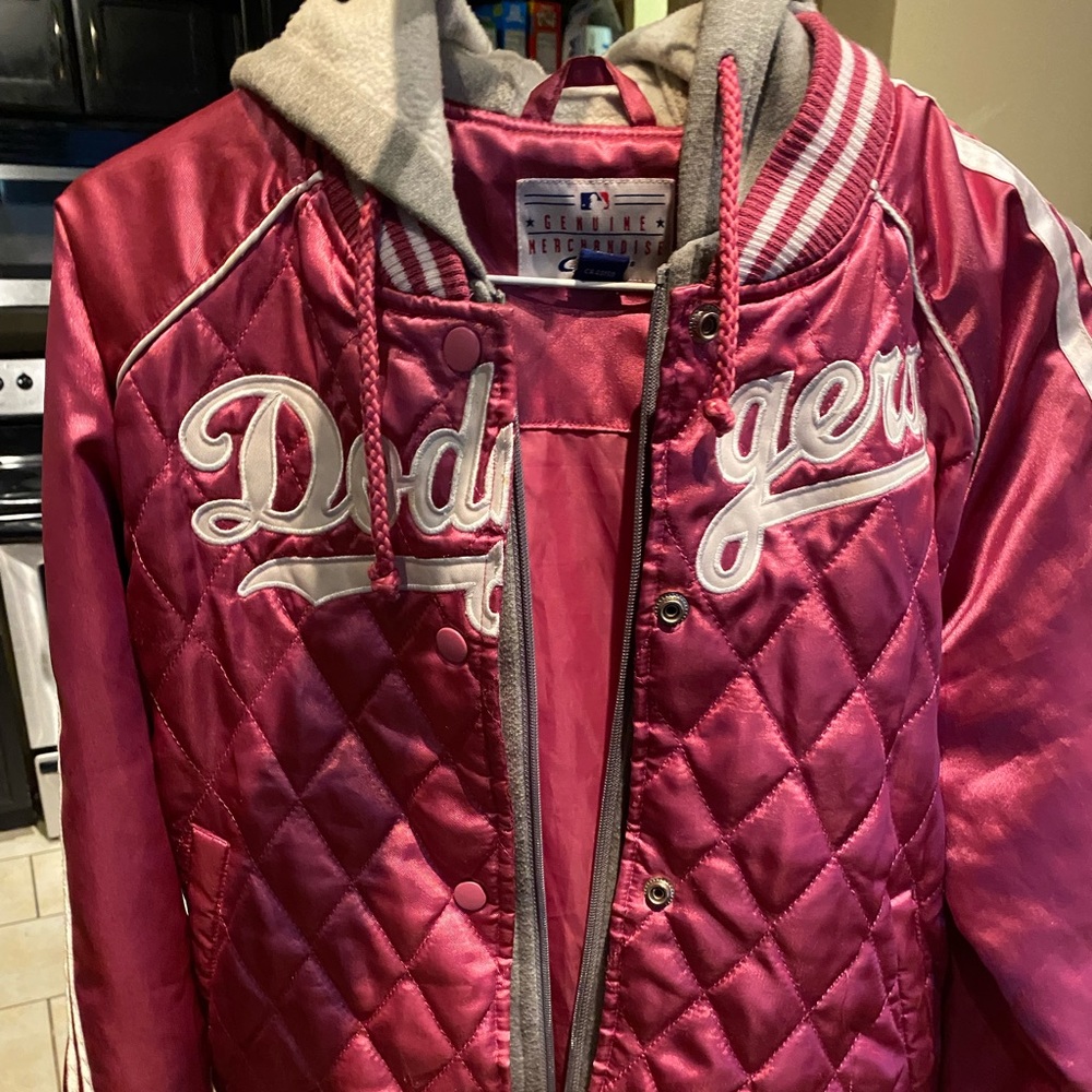 Dodgers Bomber pink jacket